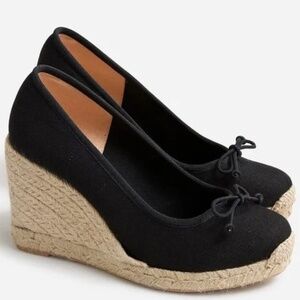 NWOT/NWOB J. Crew Seville Made-in-Spain Espadrille Wedges Size 8.5